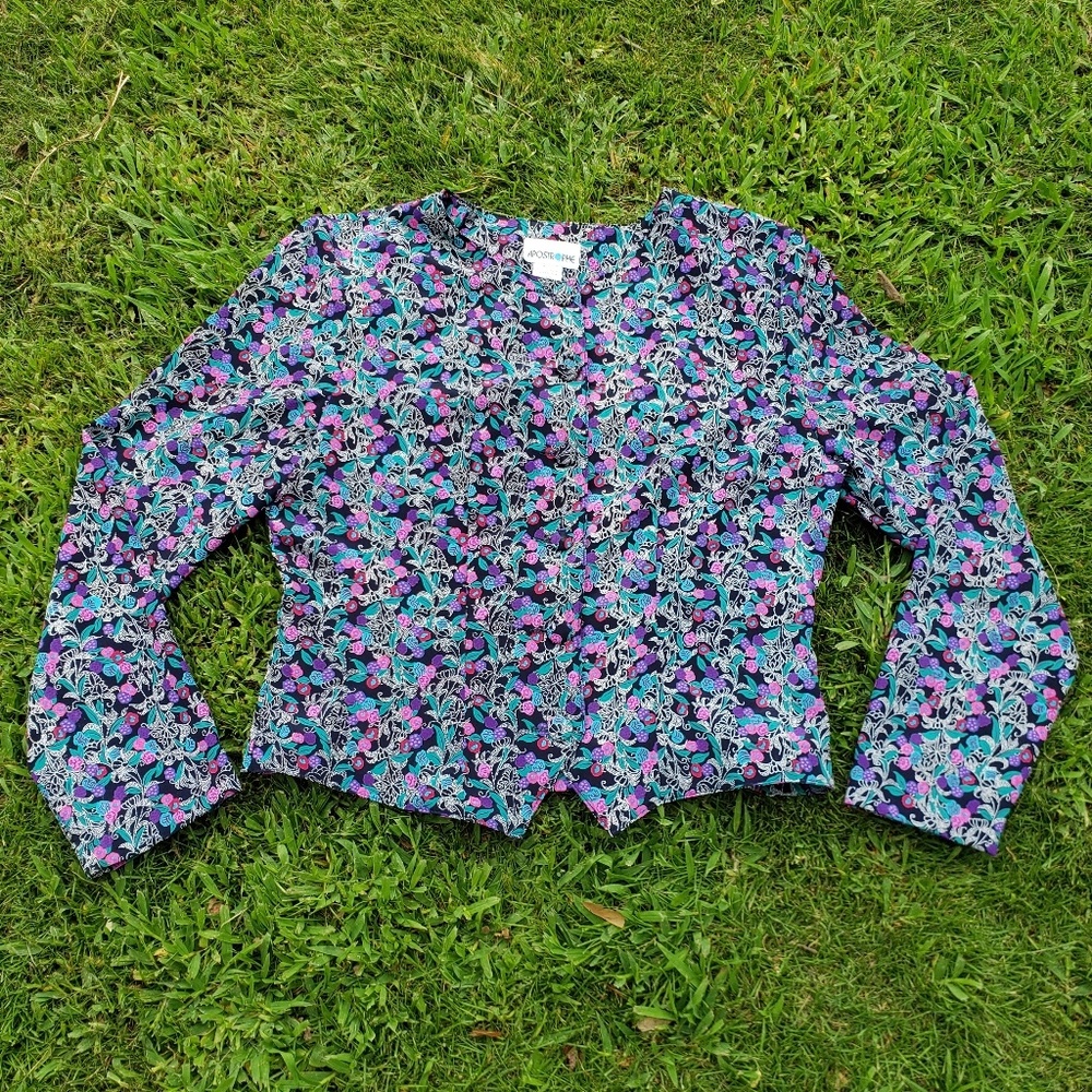 Vintage floral blouse